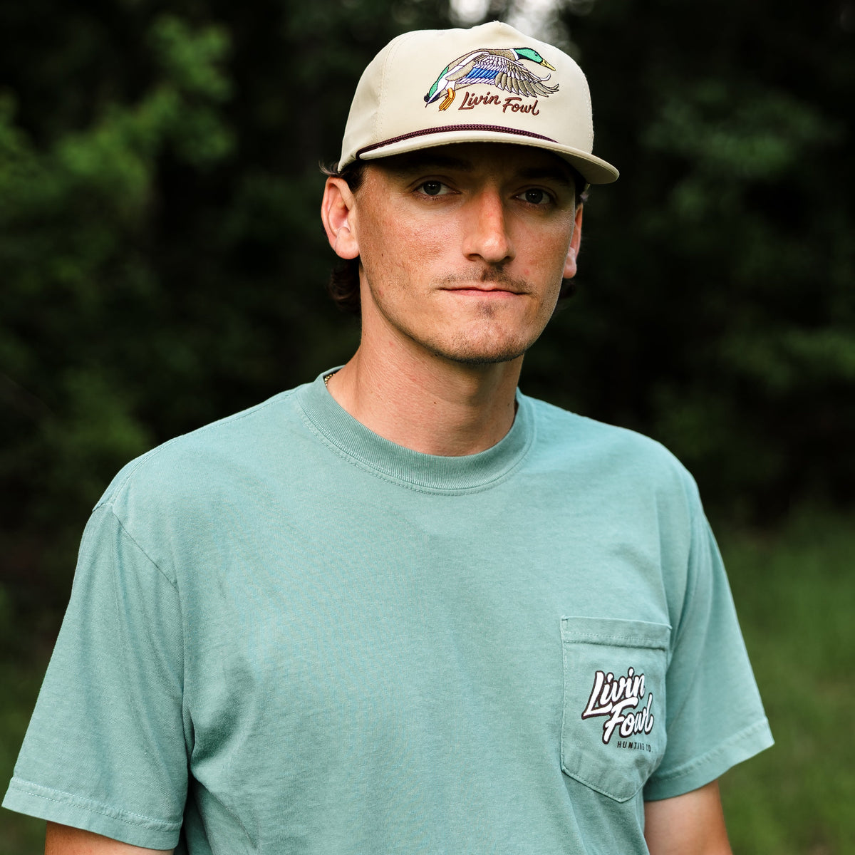 Flying Mallard Desert Rope Hat