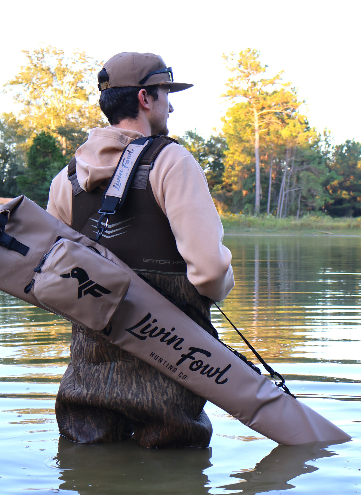 Waterproof Shotgun Case with Dry Gear Bag